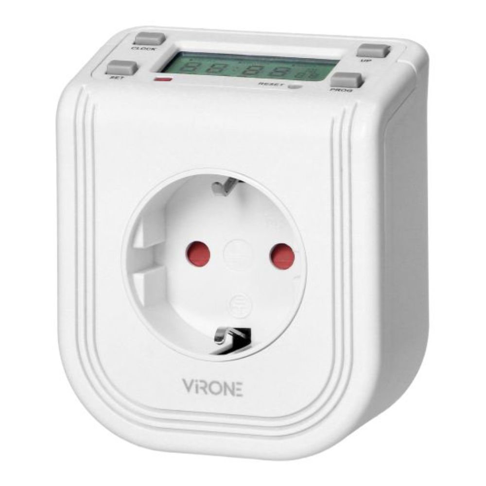 Temporizador Digital Ajustável 24h VIRONE