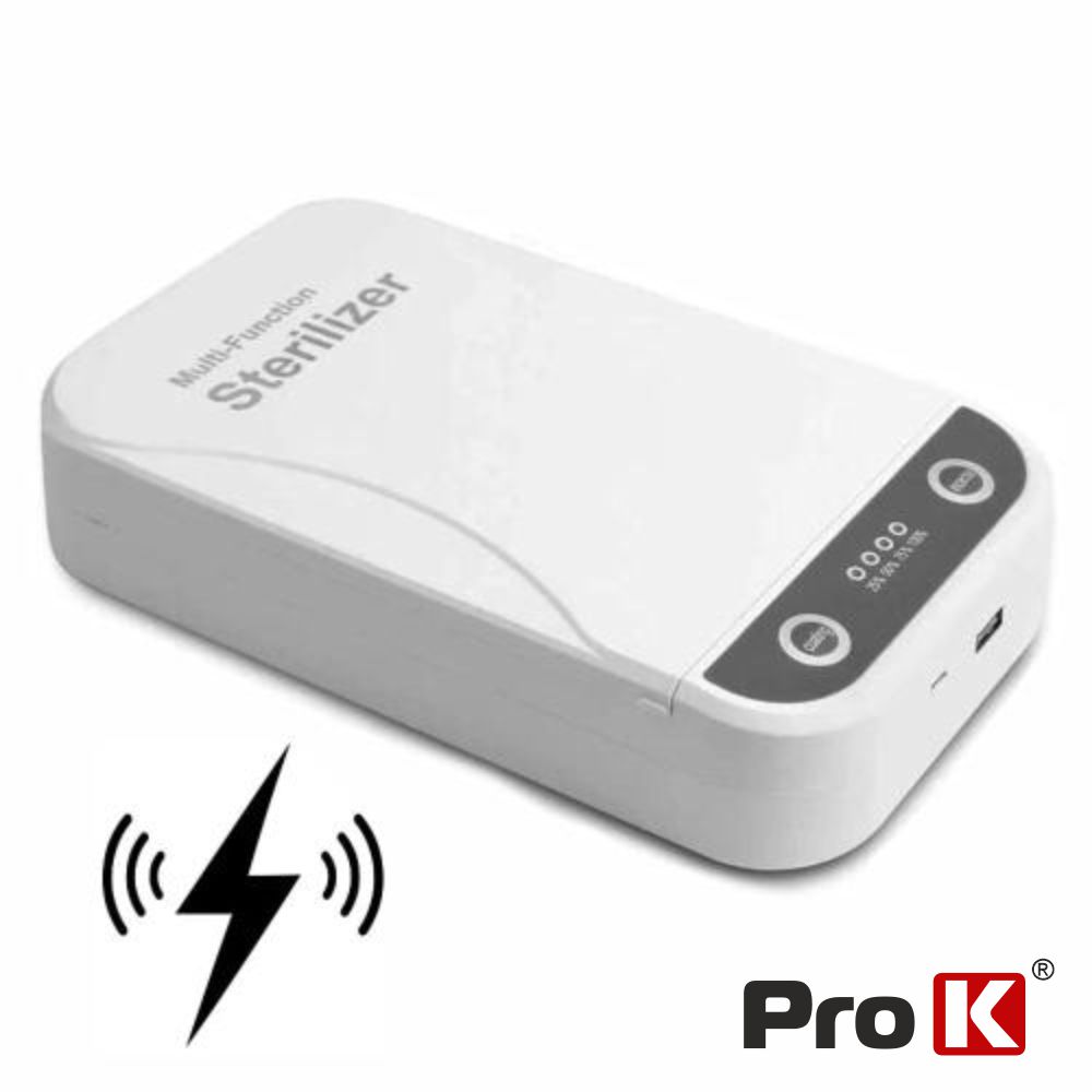 EPUV05 Esterilizador de objectos UV c/ carregador QI