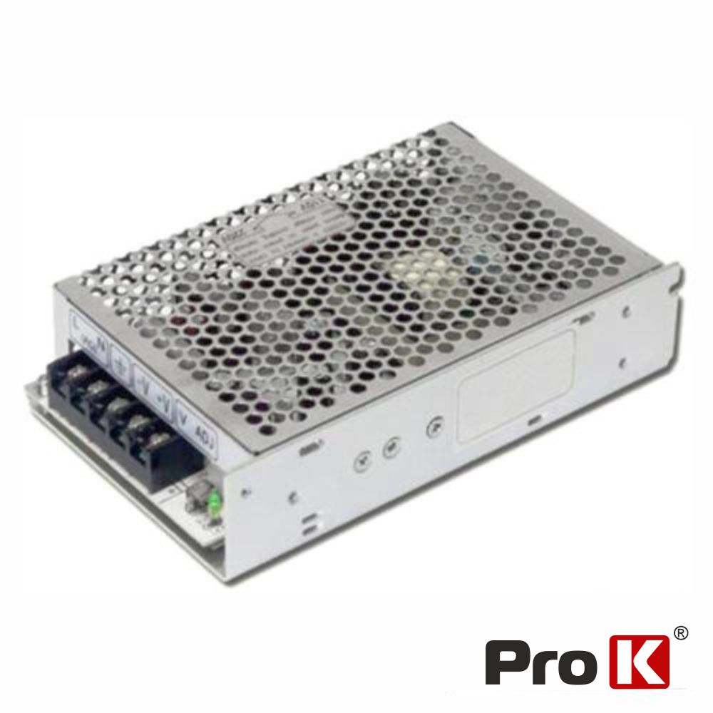 Fonte de Alimentação Industrial 24V 60W 2.5A PROK
