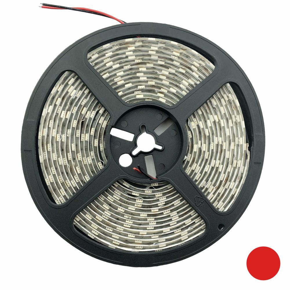 Fita 300 LED 5050 Vermelha 14.4W/m 12V 3500Lm IP65 5m PROK