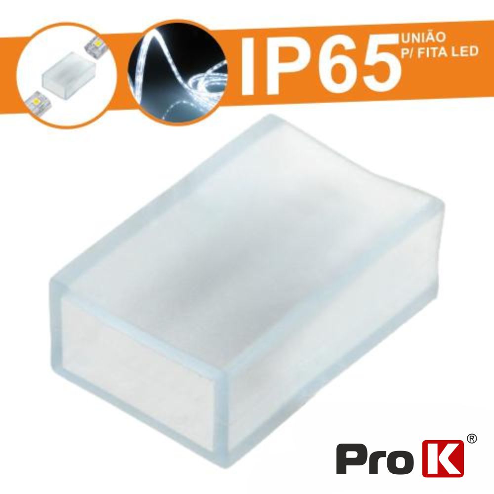 FL50/UP2 Uniao de borracha para fita de leds 2p 220v