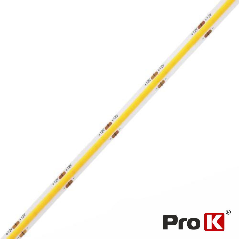 FL61CW Fita LED COB 12Vdc 14W/metro 6000K 5M IP44 PROK