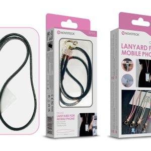 Cordão Fashion Universal para Telemóvel GS-012 NEGRO