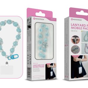 Cordão Fashion Universal para Telemóvel GS-014 AZUL