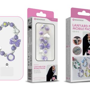 Cordão Fashion Universal para Telemóvel GS-015 ROXO