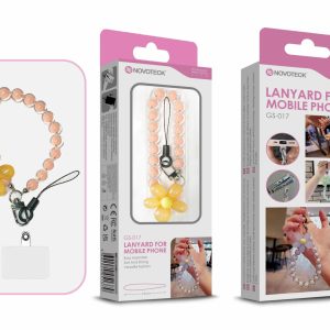 Cordão Fashion Universal para Telemóvel GS-017 LARANJA