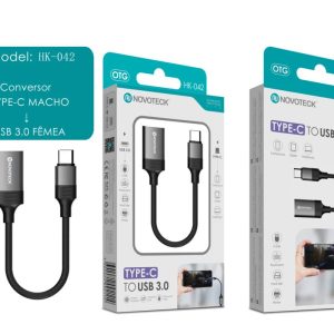 Adaptador NOVOTECK Tipo-C para USB 3.0 OTG HK-042