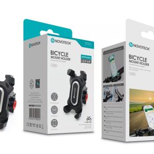 Suporte Universal Z-031 para Telemóvel de Bicicleta - Rotação 360°, Fixação Segura, Compatível com Vários Tamanhos