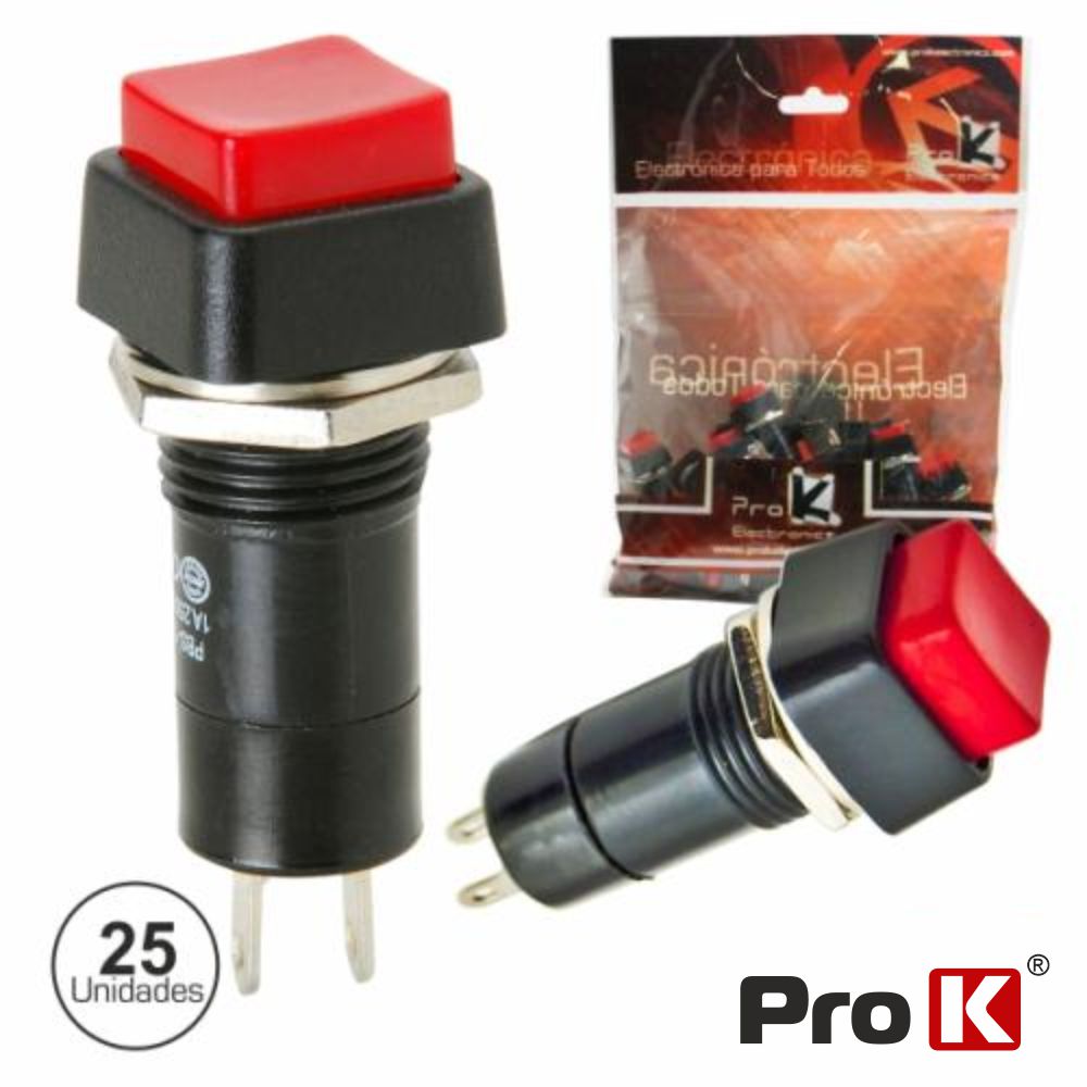 INTERRUPTOR PRESSÃO OFF-ON 25X PROK