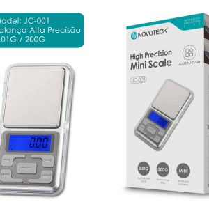 Balança de Precisão Mini NOVOTECK JC-001 - Alta Precisão e Portabilidade