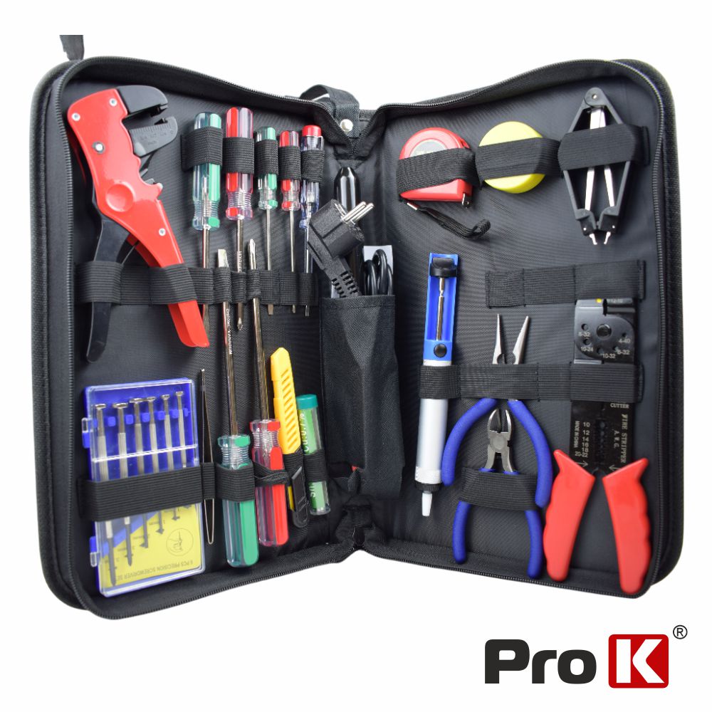 Mala Ferramentas De Soldadura C/ 20 Peças PROK