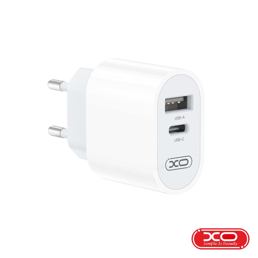 L97 Alimentador / carregador c/ 1x USB-A e 1x USB-C
