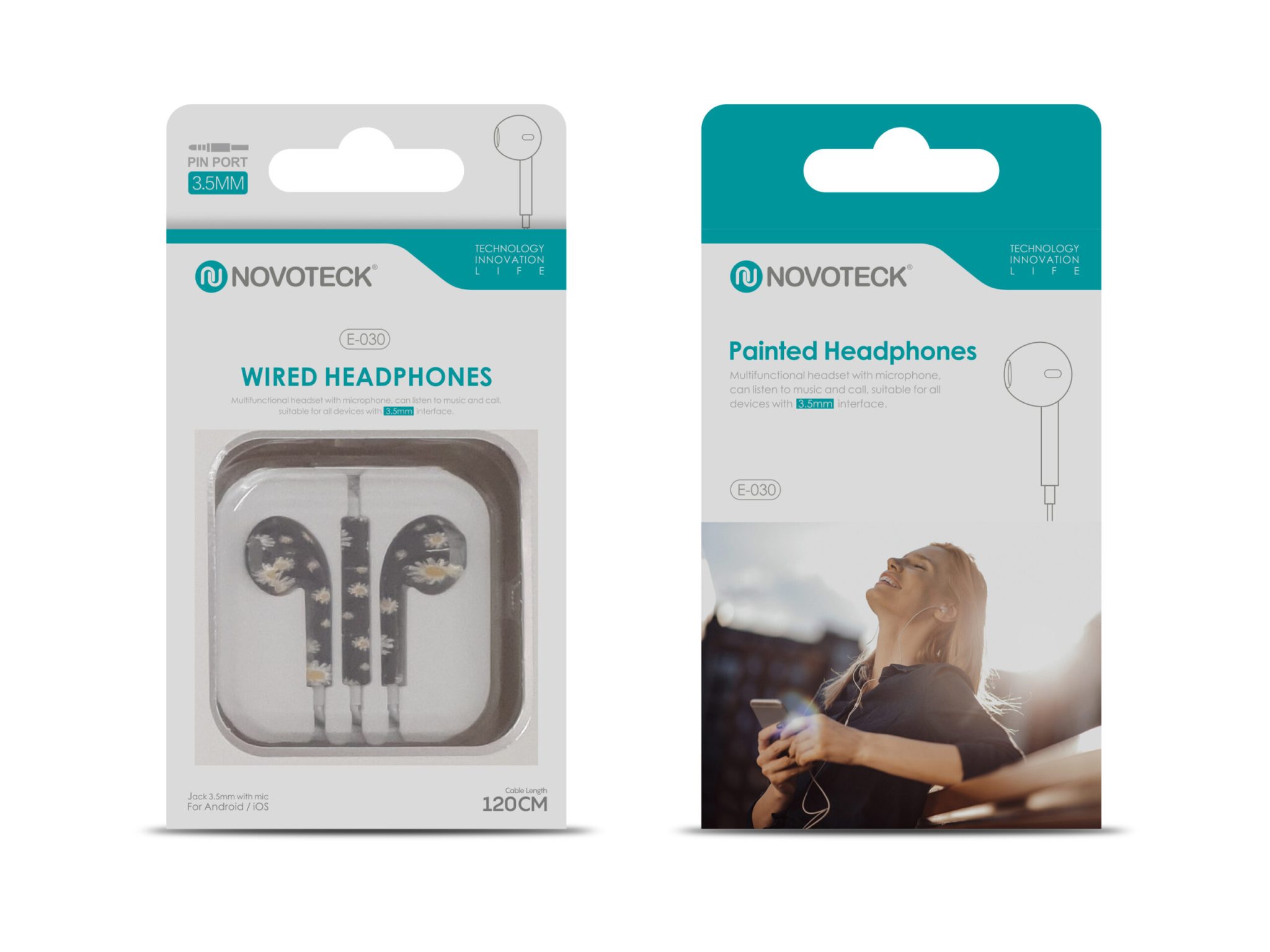 Auricular Com Desenho E-030 Design 11