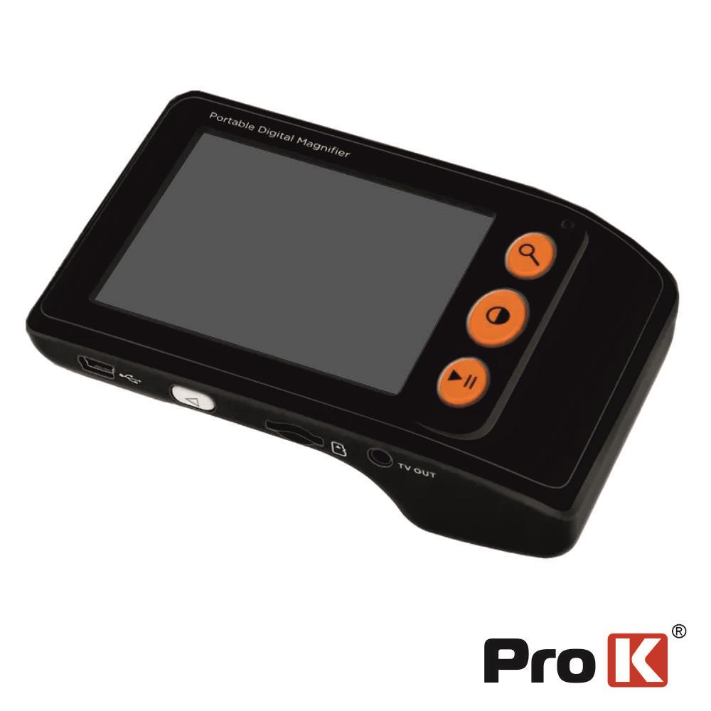 Lupa Digital c/ LCD 3.5" p/ Leitura 25x