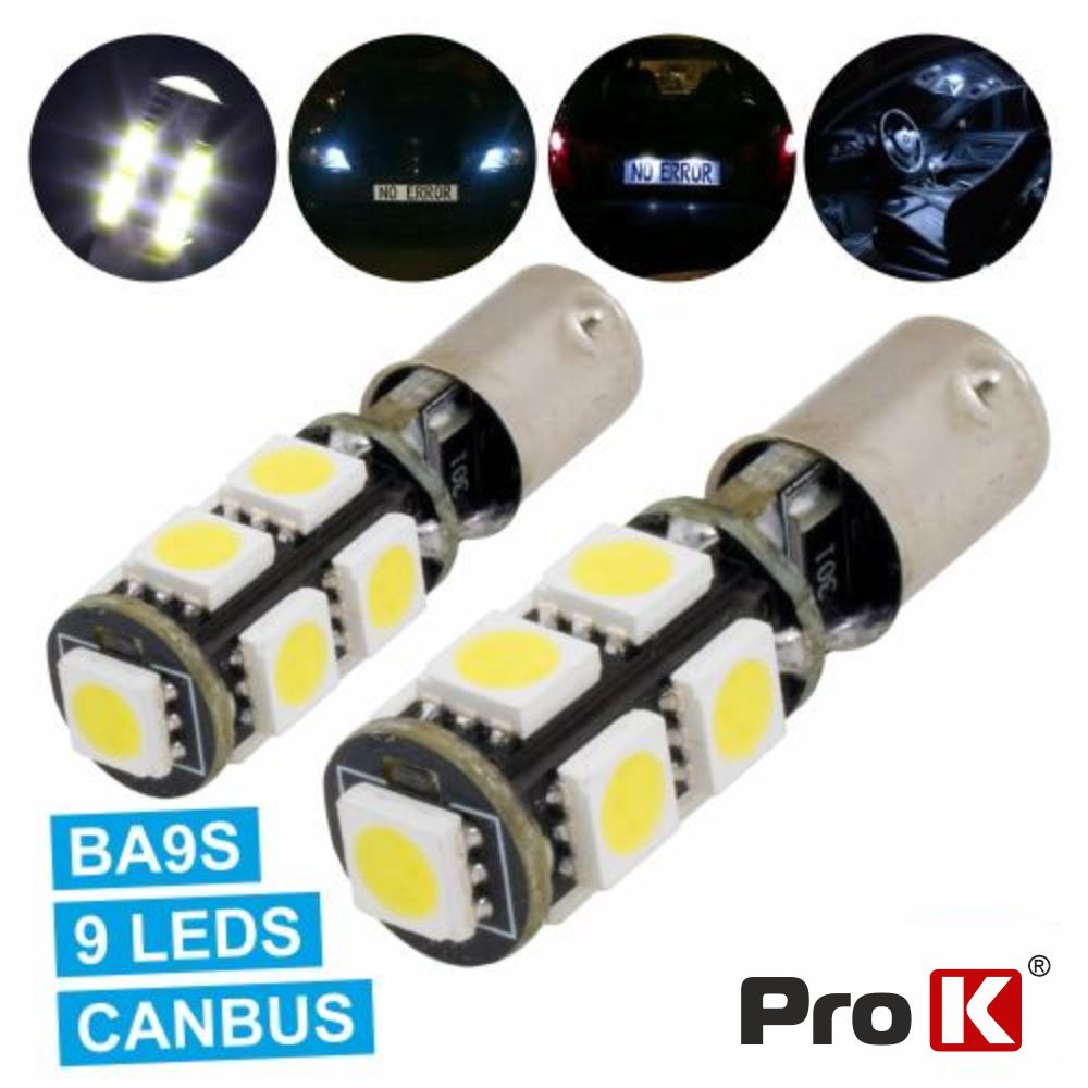 LLCB04/2A LÂMPADA P/ AUTOMÓVEL E4 12V 4 LED BRANCO CANBUS 1X PROK
