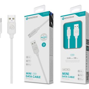 Mini Cabo Micro USB 2.4A 0.3M S-004
