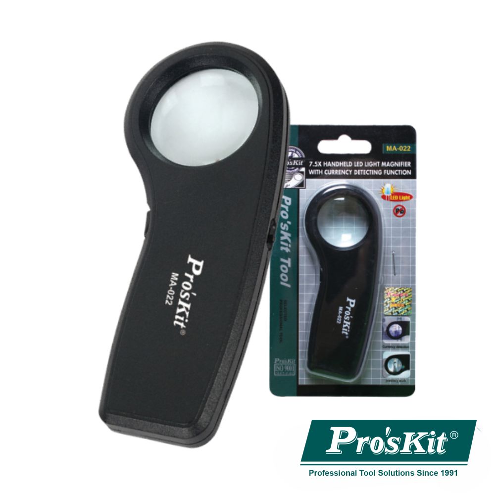 Lupa de Mao com Luz Led