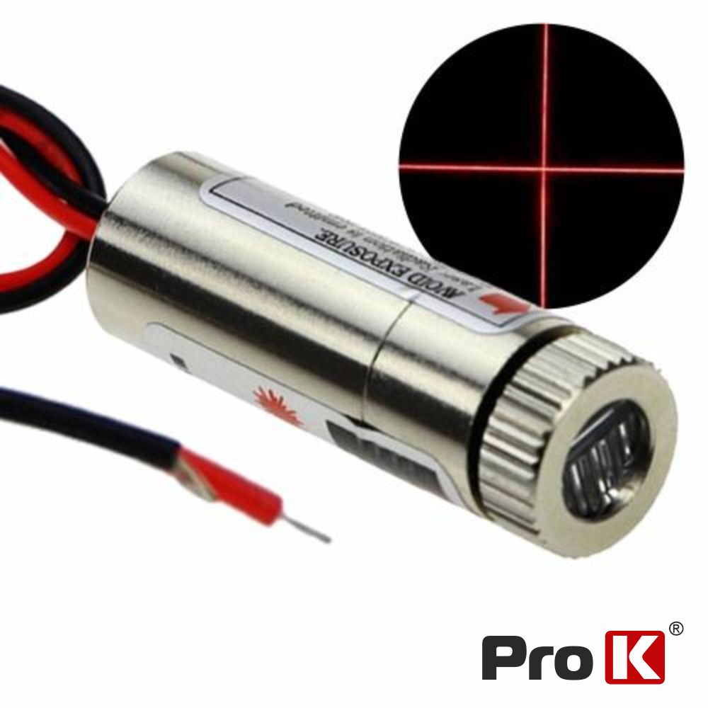 MÓDULO LASER VERMELHO 3-5V 5MW PROK