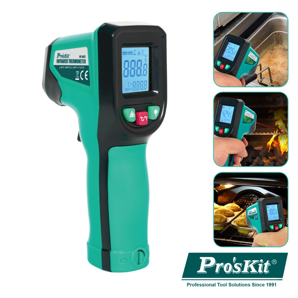 Termómetro Infravermelhos Digital C/ Laser PROSKIT