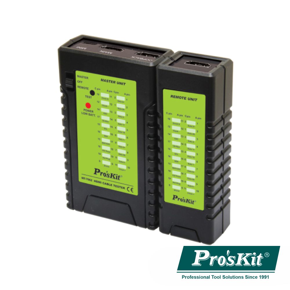 TESTADOR DE CABOS HDMI PROSKIT