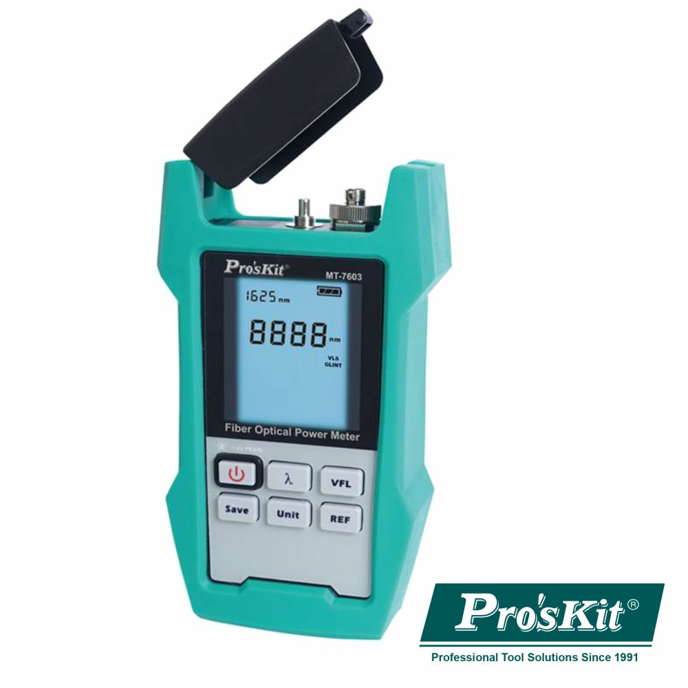 MT-7603 Multímetro C/ Medidor De Fibra Óptica