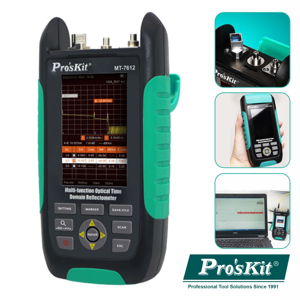 Medidor de Fibra Óptica PROSKIT