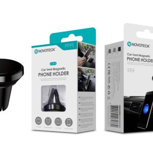 Suporte Magnético para Carro Novoteck Z-014 – Encaixe na Saída de Ar, Rotação 360º, para Dispositivos de 3.5'-7'"