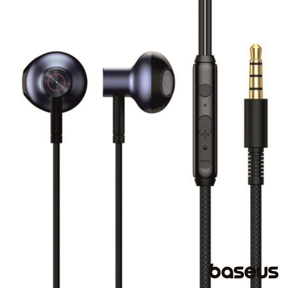 Auscultadores Stereo Encok C/ Mic Azul BASEUS