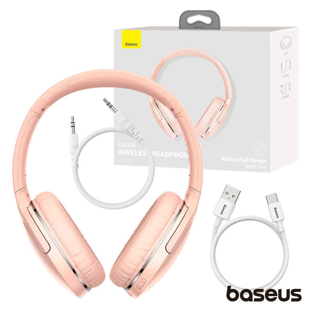 Auscultadores S/ Fios Encok D02 PRO BT 5.3 BASEUS