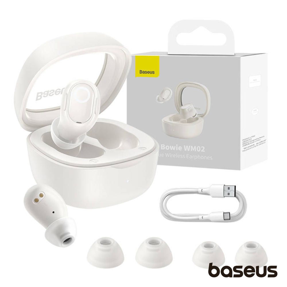 Auriculares Earbuds TWS Bluetooth 5.3 Bowie WM02 BASEUS