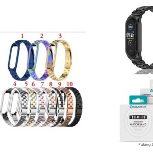 Pulseira Grossa Metal Mi Bands