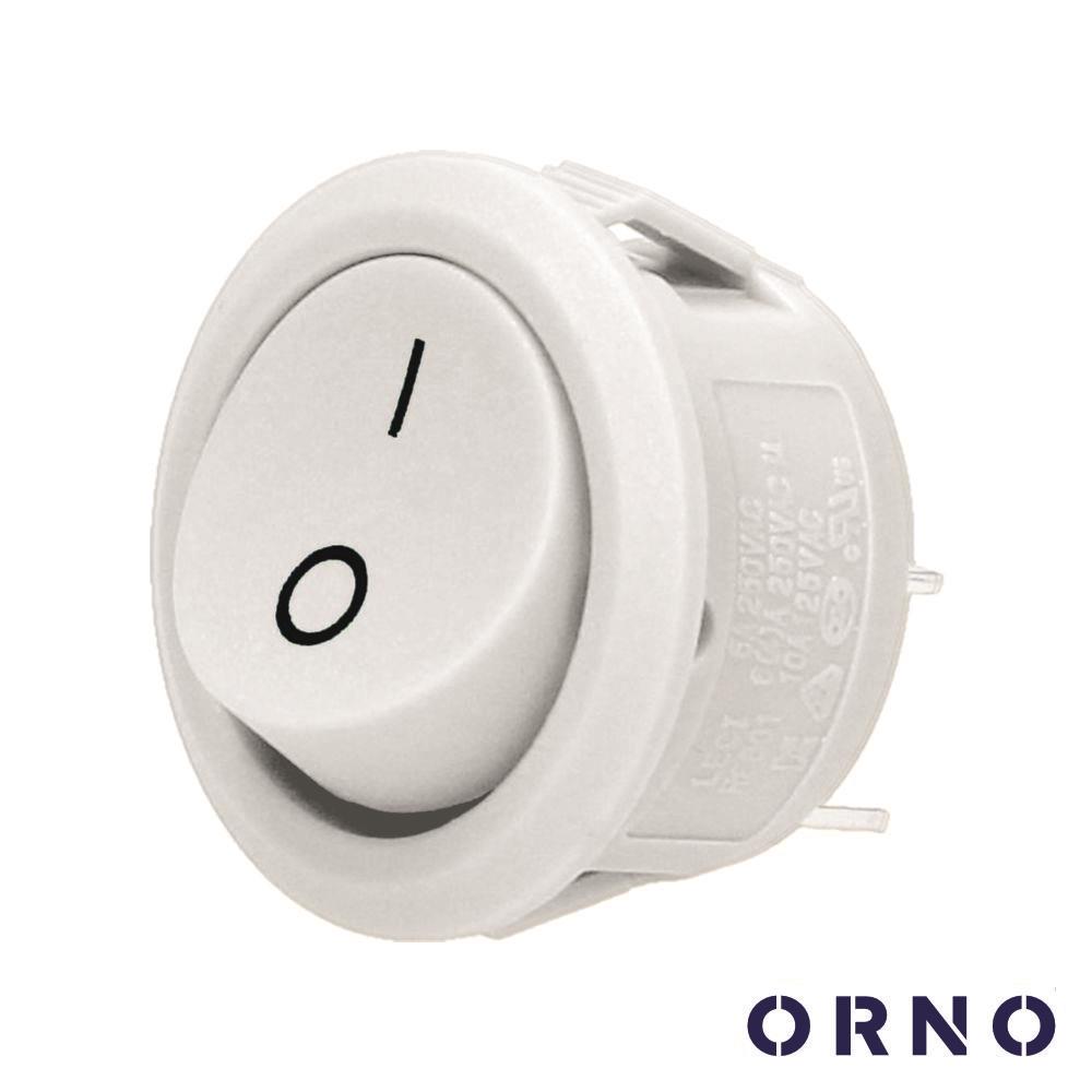 Interruptor Basculante On-Off Branco ORNO