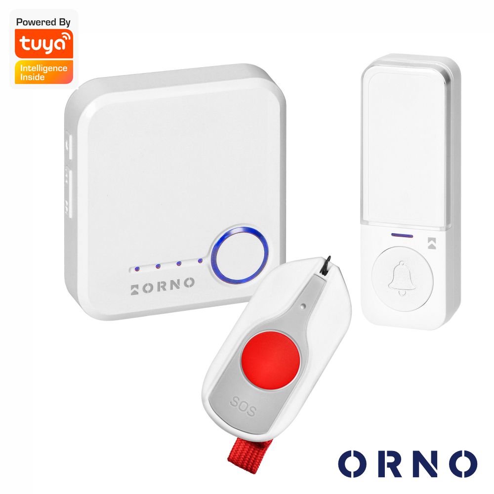 Campainha S/ Fios C/ 1 Receptor 230Vac IP44 200m WIFI TUYA