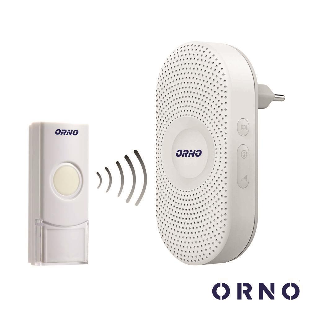 Campainha S/ Fios C/ 1 Receptor 300m ORNO