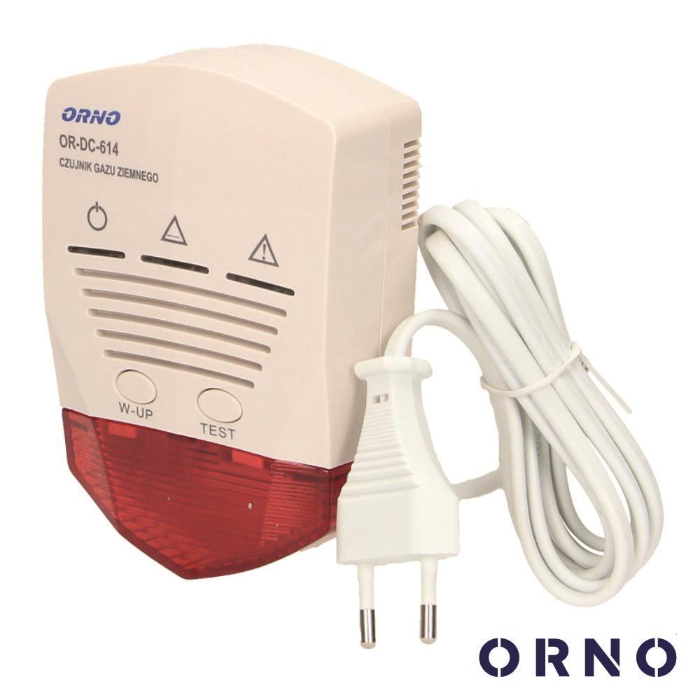 OR-DC-614 Detetor De Gás C/ Alarme ORNO