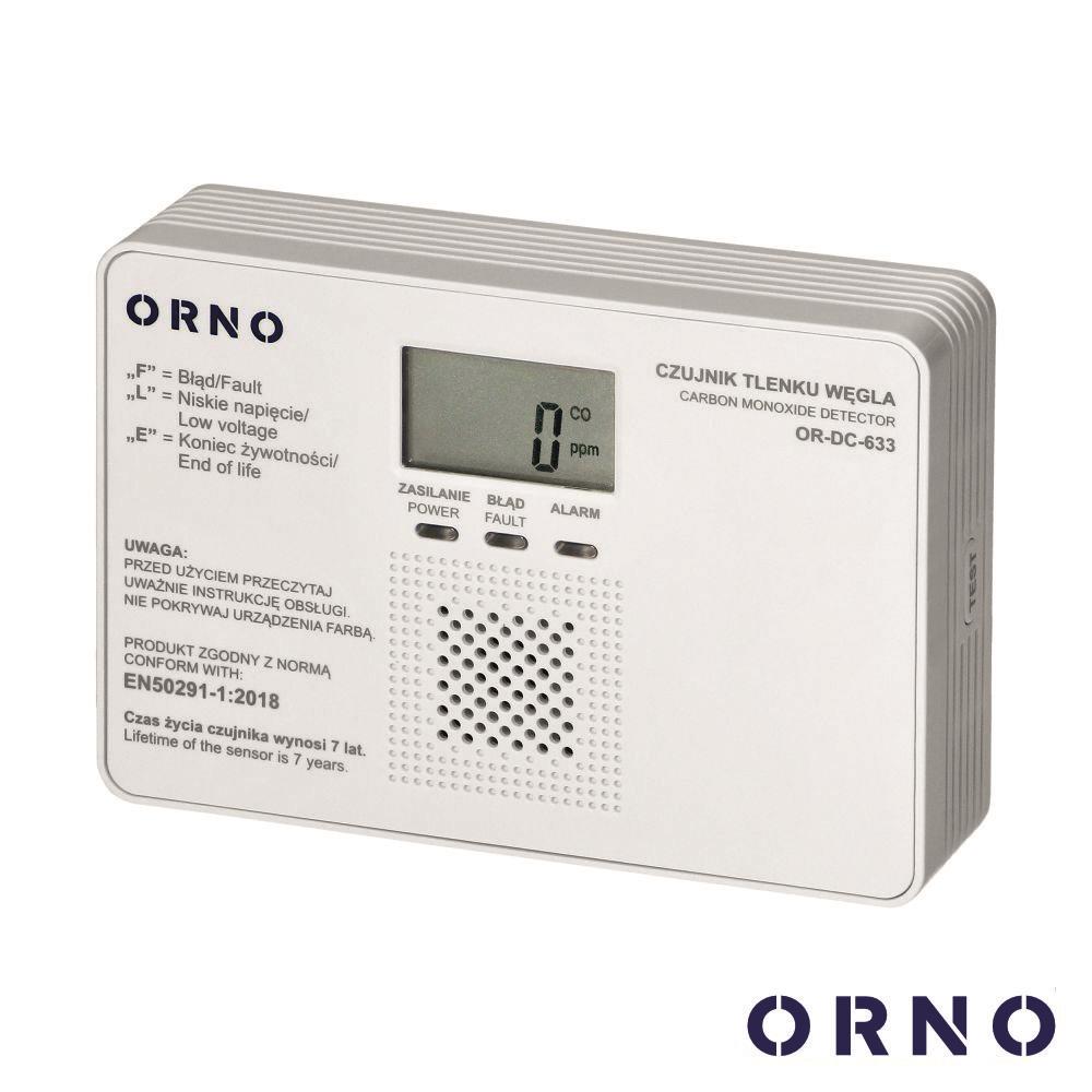 OR-DC-633 Detector monoxido de carbono c/ alarme