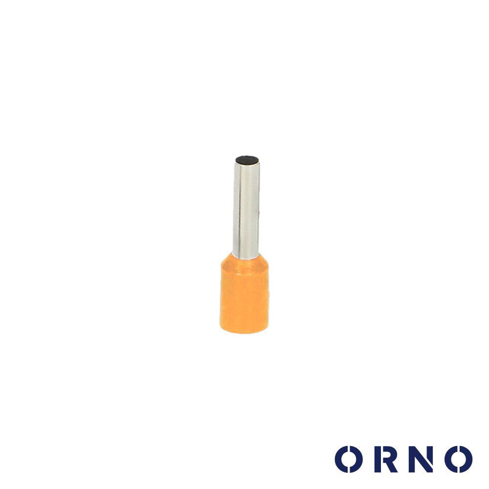 OR-KK-8100/4/10 TERMINAL PONTEIRA ISOLADO 4MM 100X LARANJA ORNO