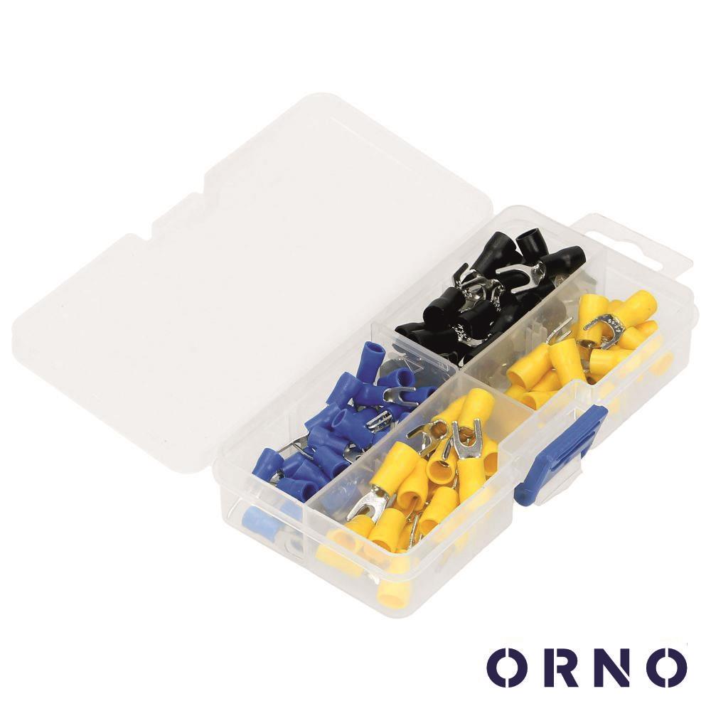 Conjunto de 95 Terminais Forquilha ORNO