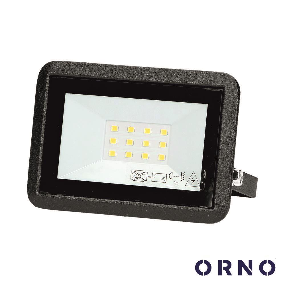 Foco LED 10W 230V 4000k 800lm Preto ORNO