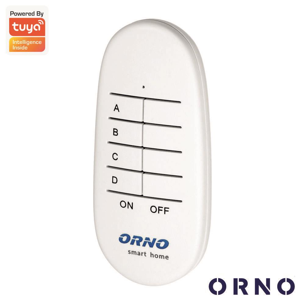Comando 4 Canais S/ Fios Tuya ORNO