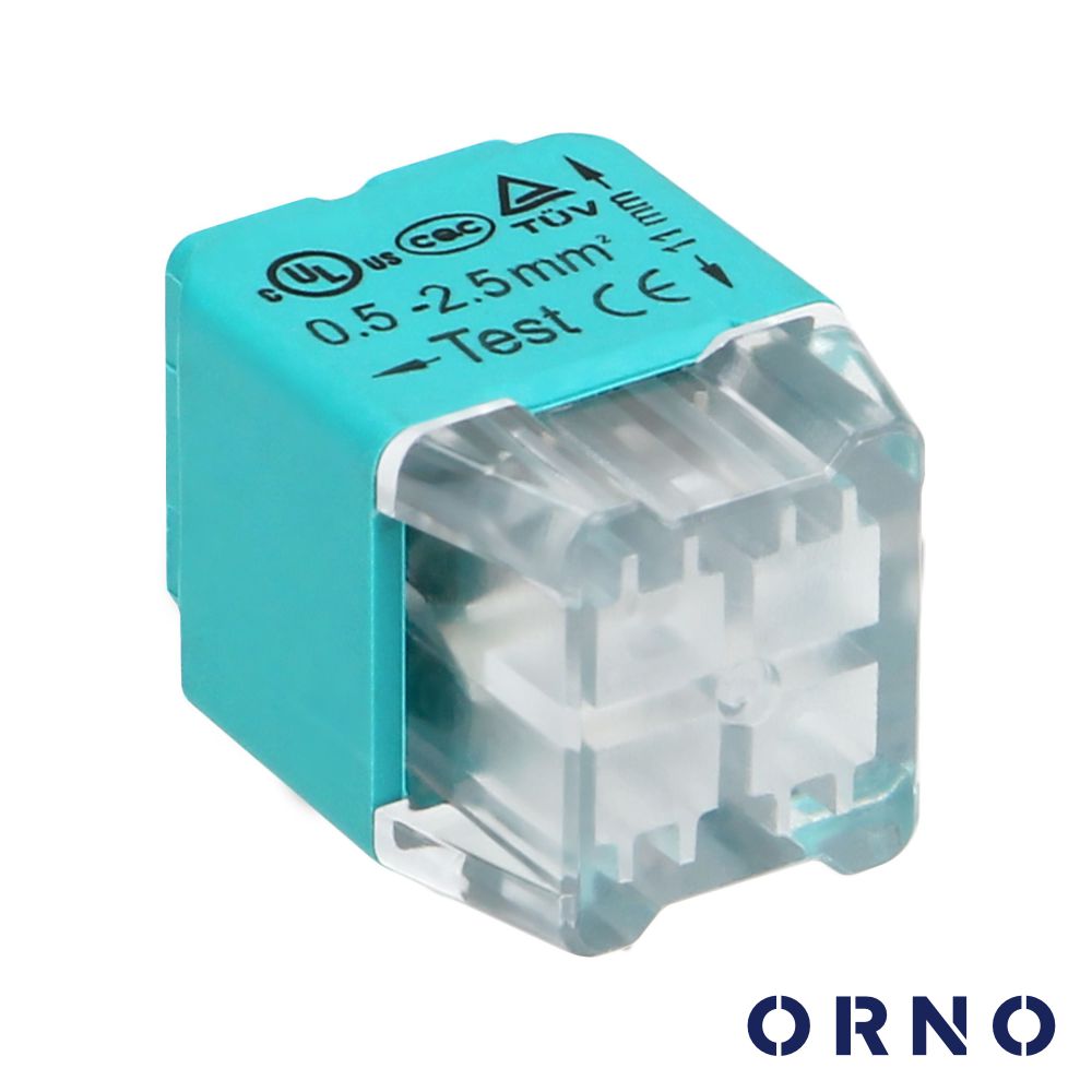 Ligador Rápido 4 Condutores 0.75-2.5mm² 100x ORNO