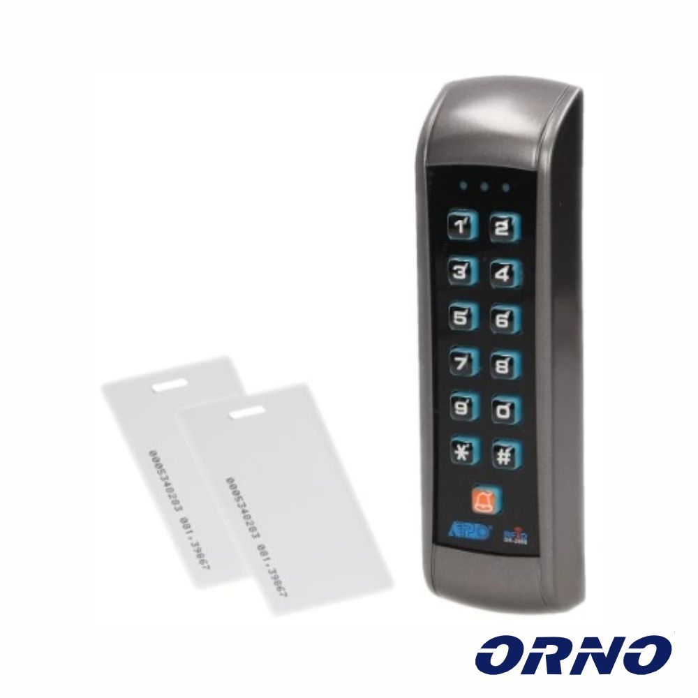Leitor de Controlo de Acessos RFID C/ Código PIN ORNO