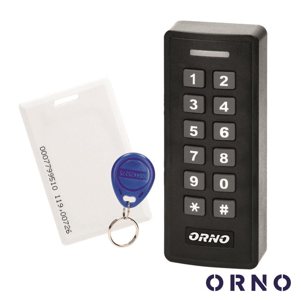 OR-ZS-820 Leitor de Controlo de Acessos RFID C/ Código PIN - IP44 1000 Utilizadores max