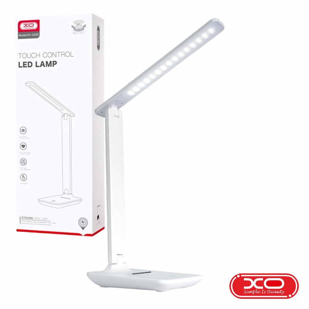Candeeiro Led 5W C/ Bateria C/ 3 Modos Cor Rotação 180º XO