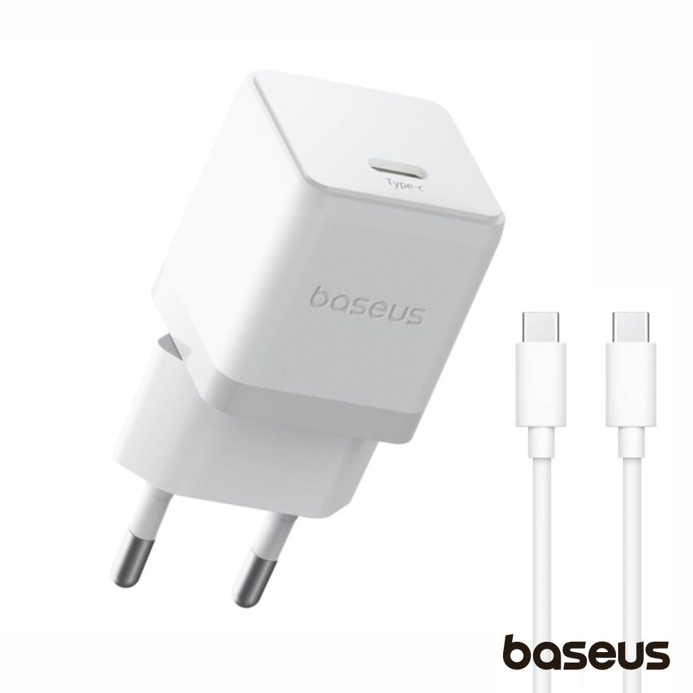 Alimentador Comutado Miniatura USB-C PD 20W BASEUS