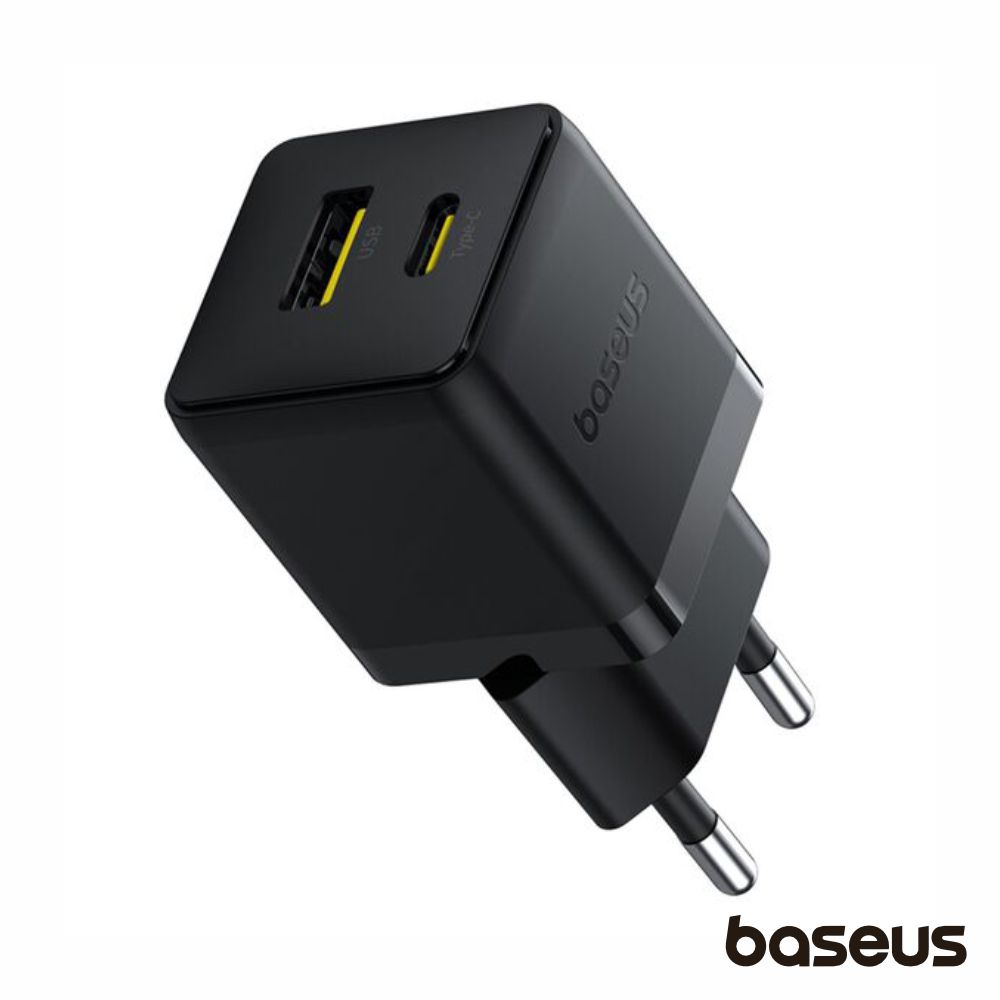 Alimentador Comutado USB-A/USB-C PD 3.0 30W BASEUS