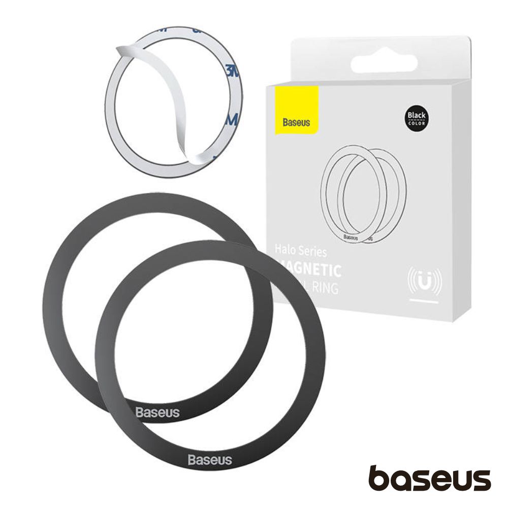 Adesivo Magnético 2x P/ Carregamento Indução/MagSafe BASEUS