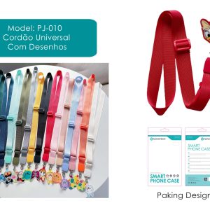 Corda Universal Grosso Com Desenho Bonecos PJ-010
