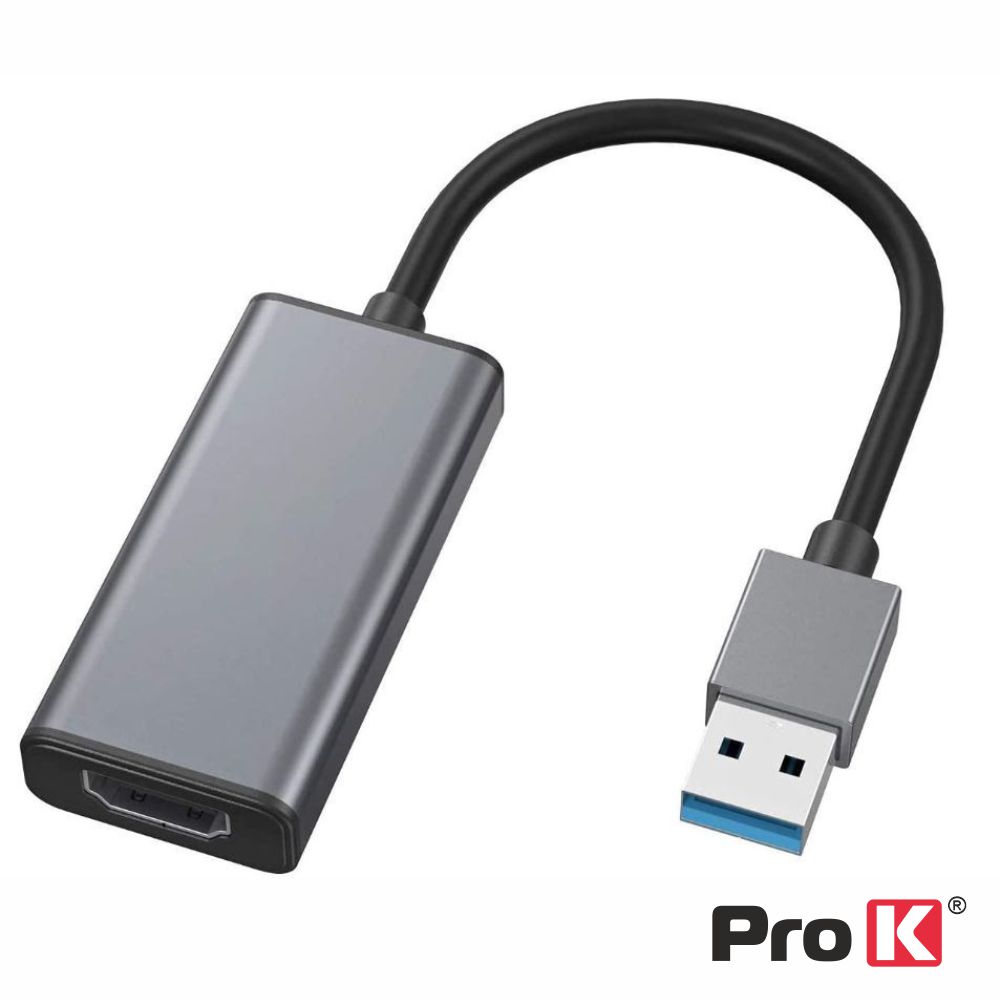 Cabo Adaptador USB-A / HDMI PROK