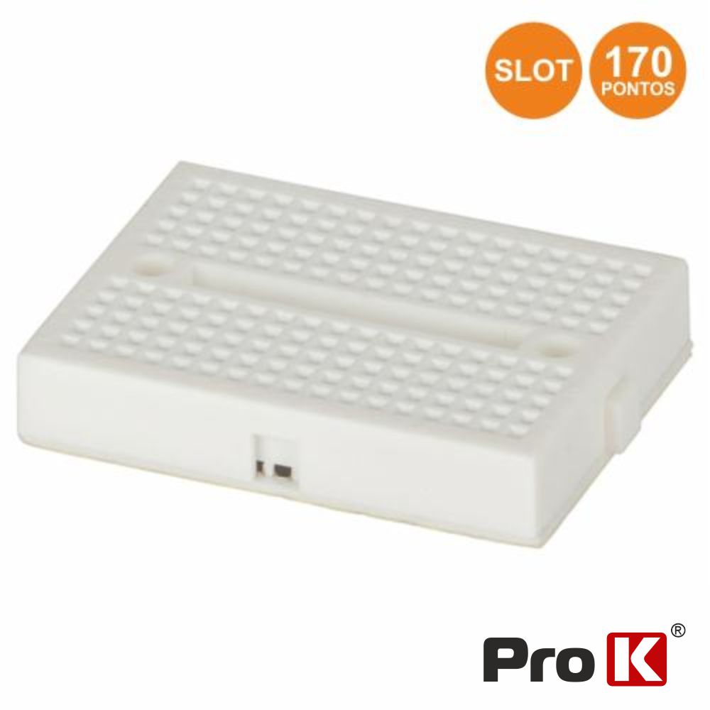 PLACA DE ENSAIO MULTIFUNÇÕES C/ 170 PONTOS C/ SLOT PROK